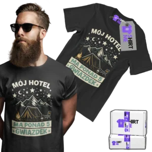 Koszulka mój hotel ma ponad pięć gwiazdek