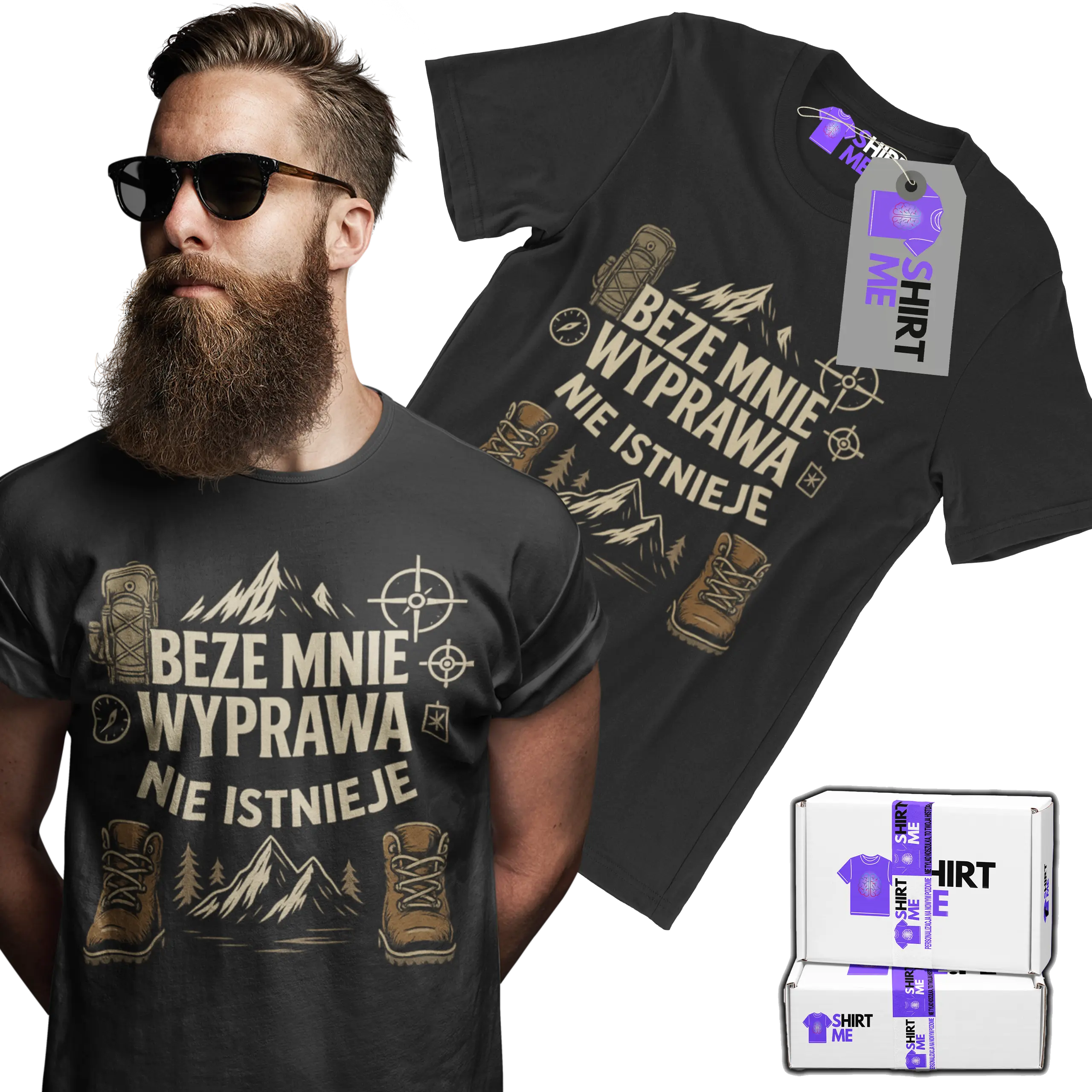 Koszulka beze mnie wyprawa nie istnieje