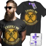 Koszulka zaufaj mi jestem hydraulikiem