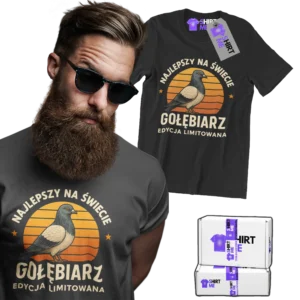 koszulka najlepszy na świecie gołębiarz edycja limitowana