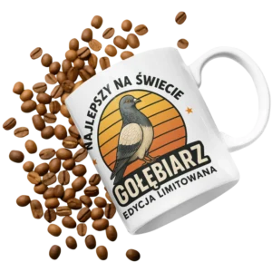 Kubek najlepszy na świecie gołębiarz edycja limitowana