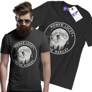 Koszulka rower leczy różne rzeczy