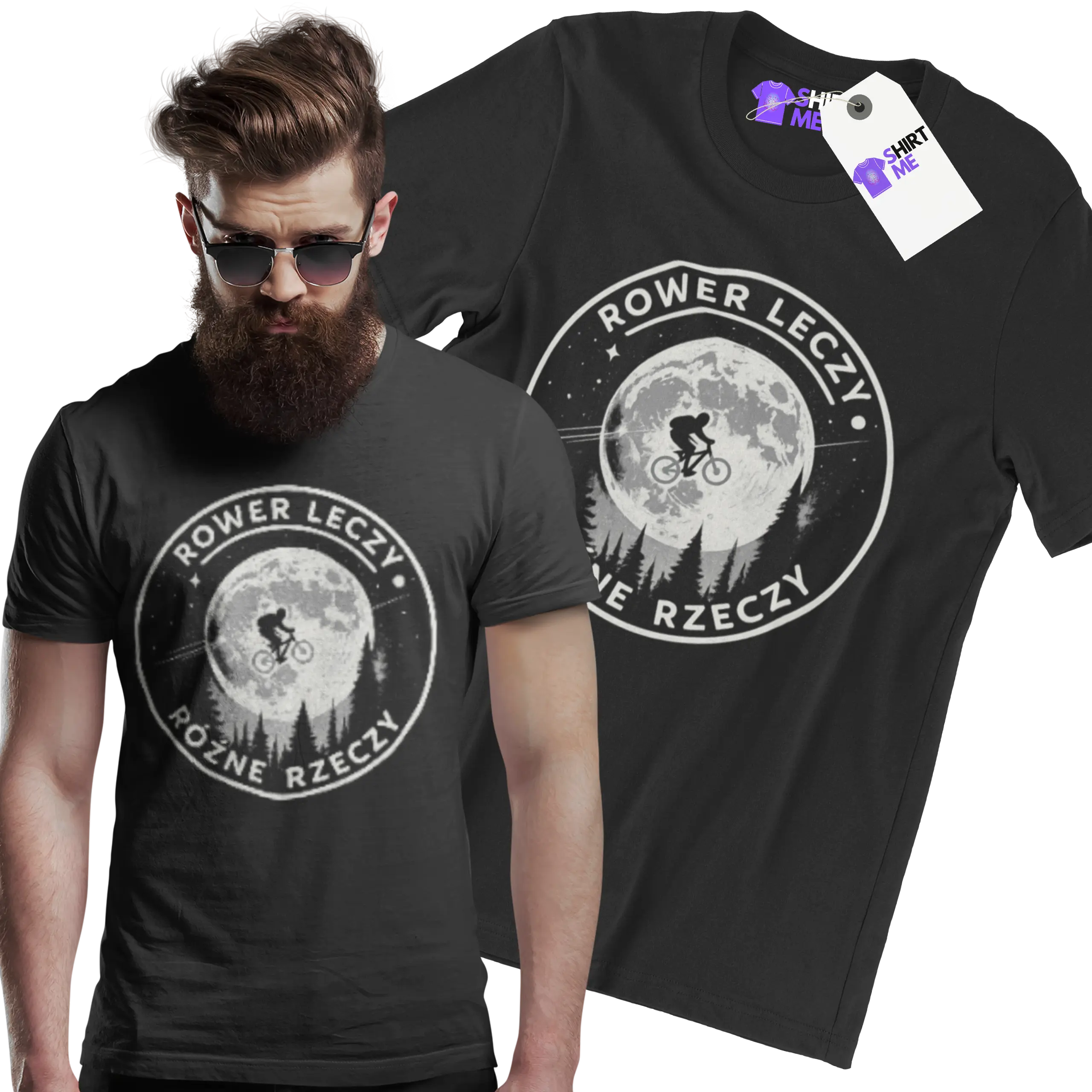 Koszulka rower leczy różne rzeczy