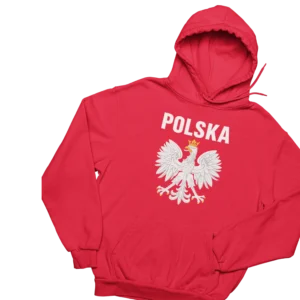 Bluza kibica POLSKA z orłem
