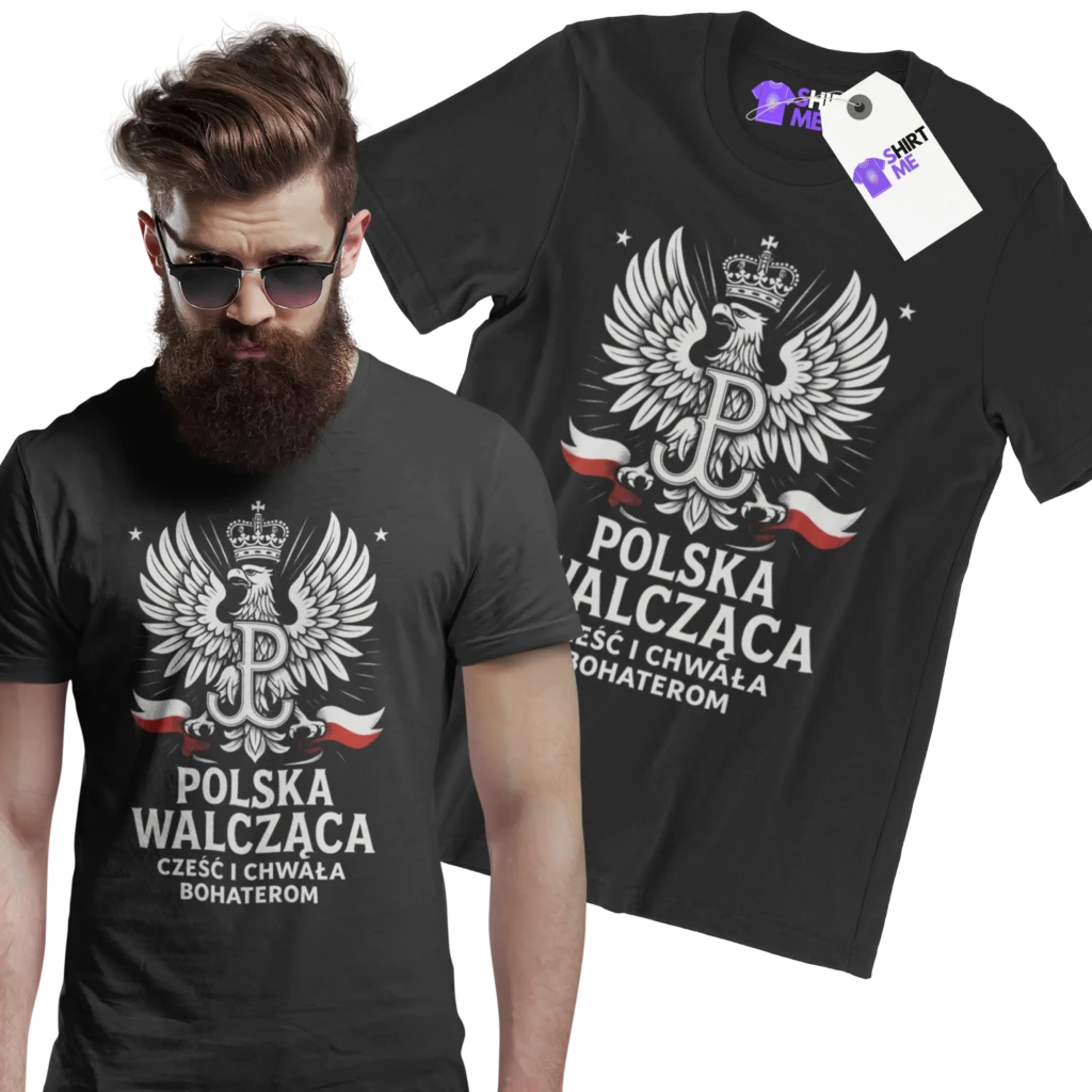 Koszulka Polska Walcząca cześć i chwała bohaterom