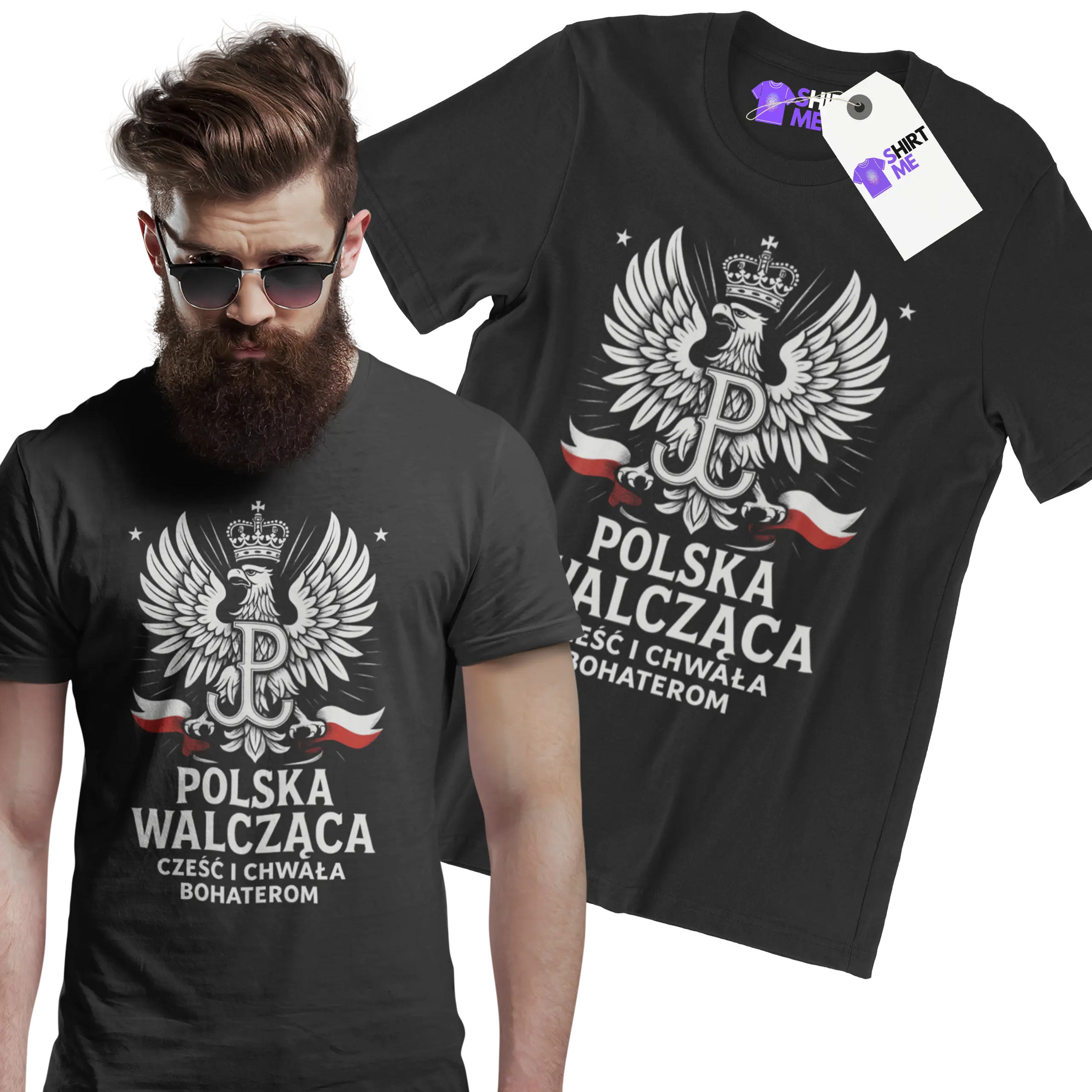 Koszulka Polska Walcząca cześć i chwała bohaterom