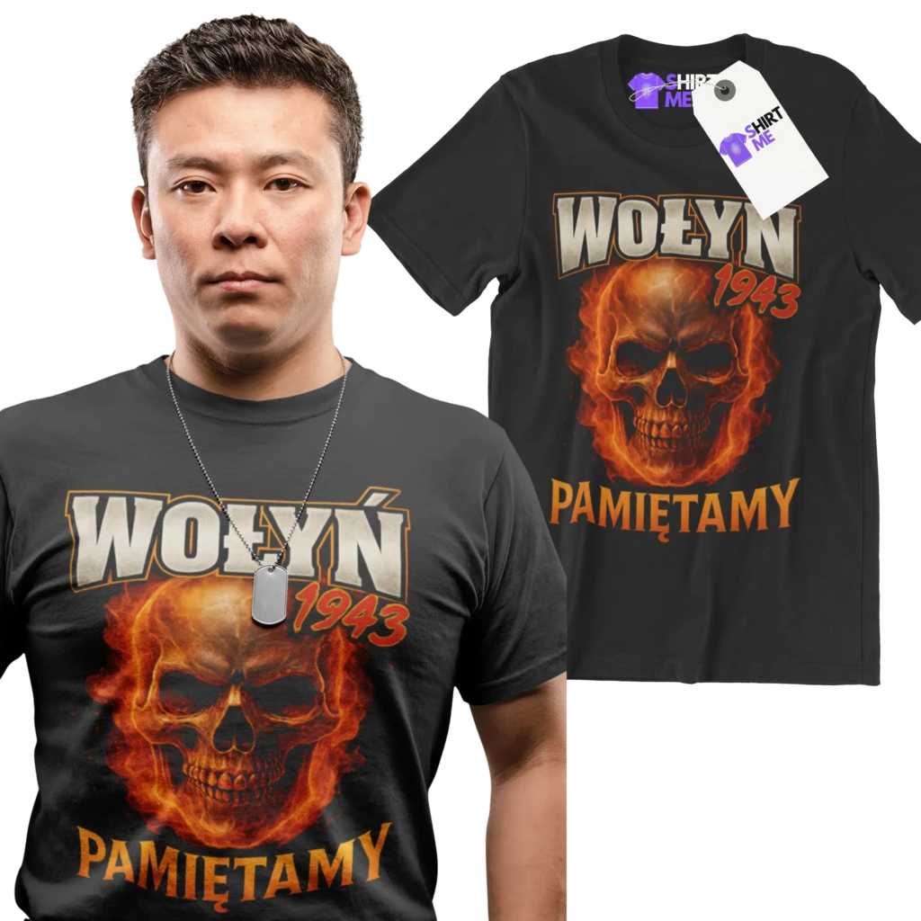 Koszulka Wołyń 1943- Pamiętamy!