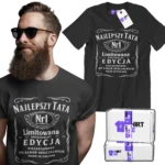 koszulka najlepszy tata whiskey