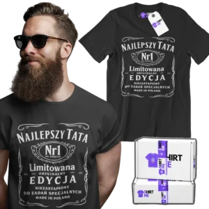 koszulka najlepszy tata whiskey