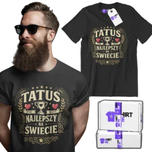 koszulka tatuś najlepszy na świecie