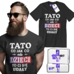 koszulka tato dzieci to ci się udały