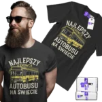 Koszulka najlepszy kierowca autobusu na świecie