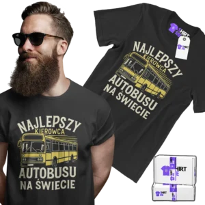 Koszulka najlepszy kierowca autobusu na świecie