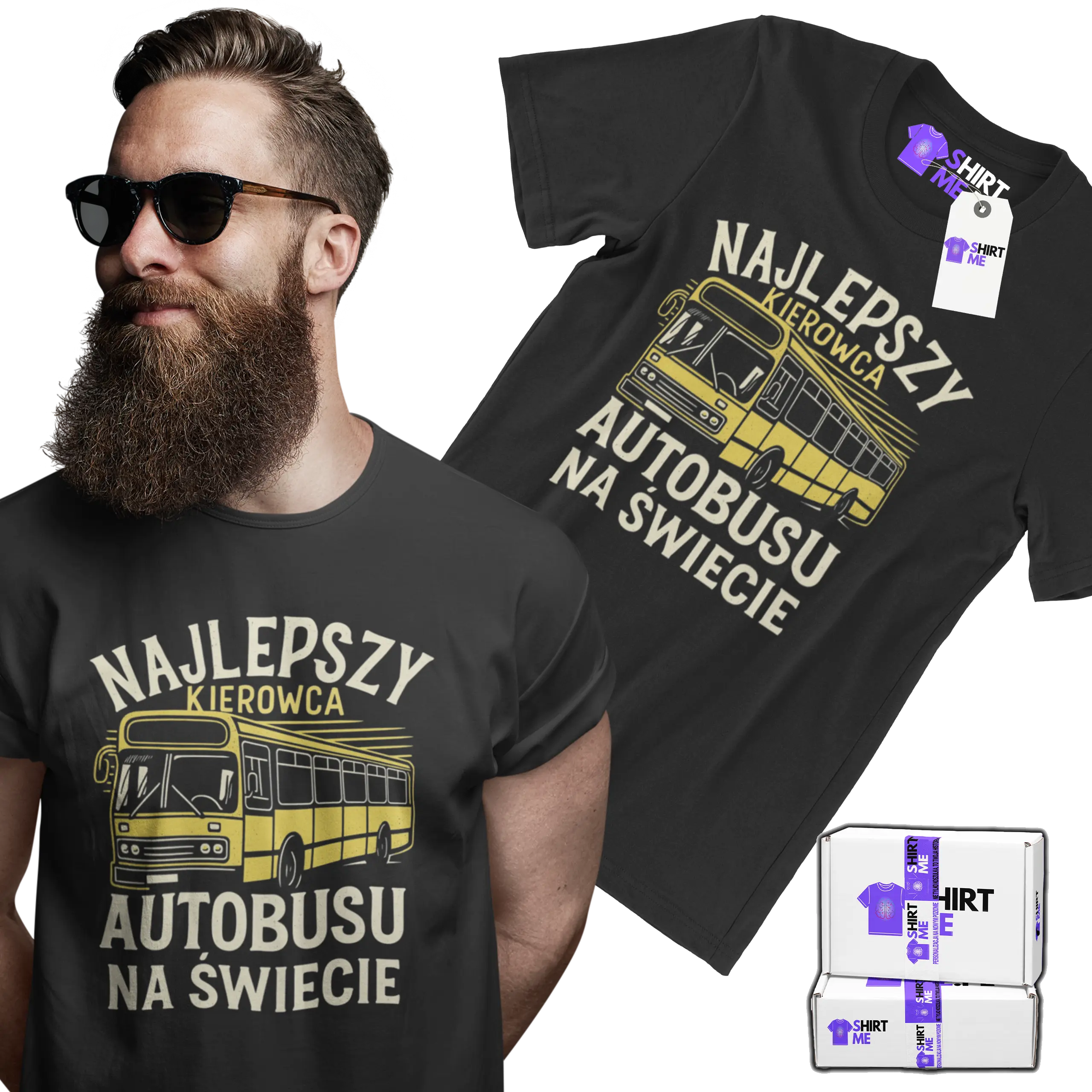 Koszulka najlepszy kierowca autobusu na świecie