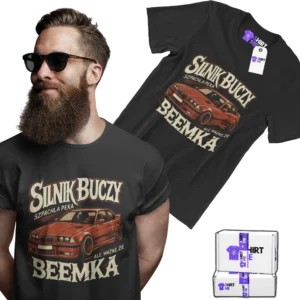 Koszulka silnik buczy szpachla pęka ale ważne że beemka