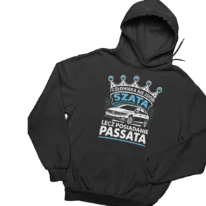 Bluza człowieka zdobi posiadanie passata