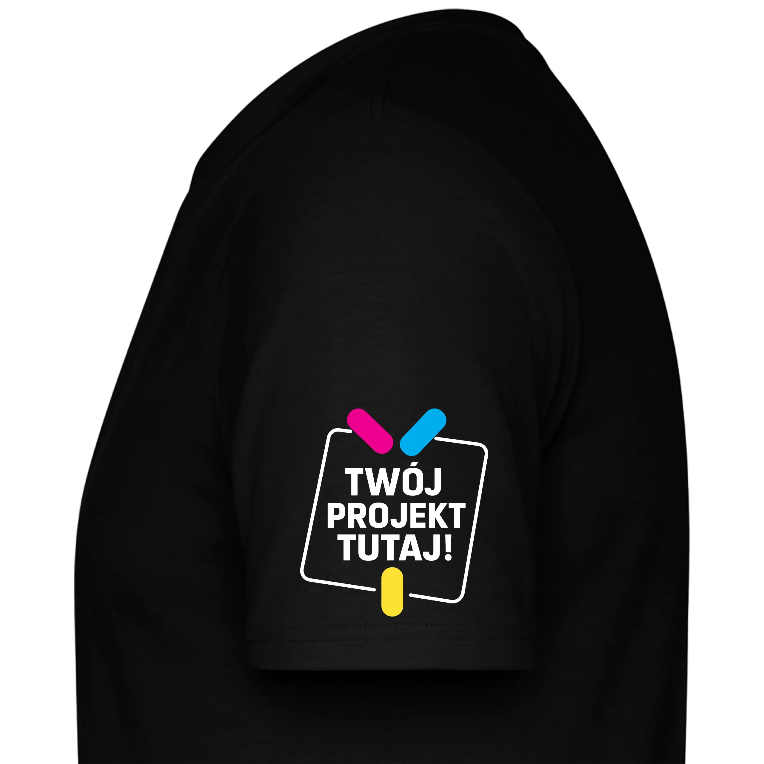 Koszulka męska z własnym nadrukiem lub haftem 190g - obrazek 3