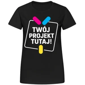 Koszulka damska z własnym nadrukiem przód