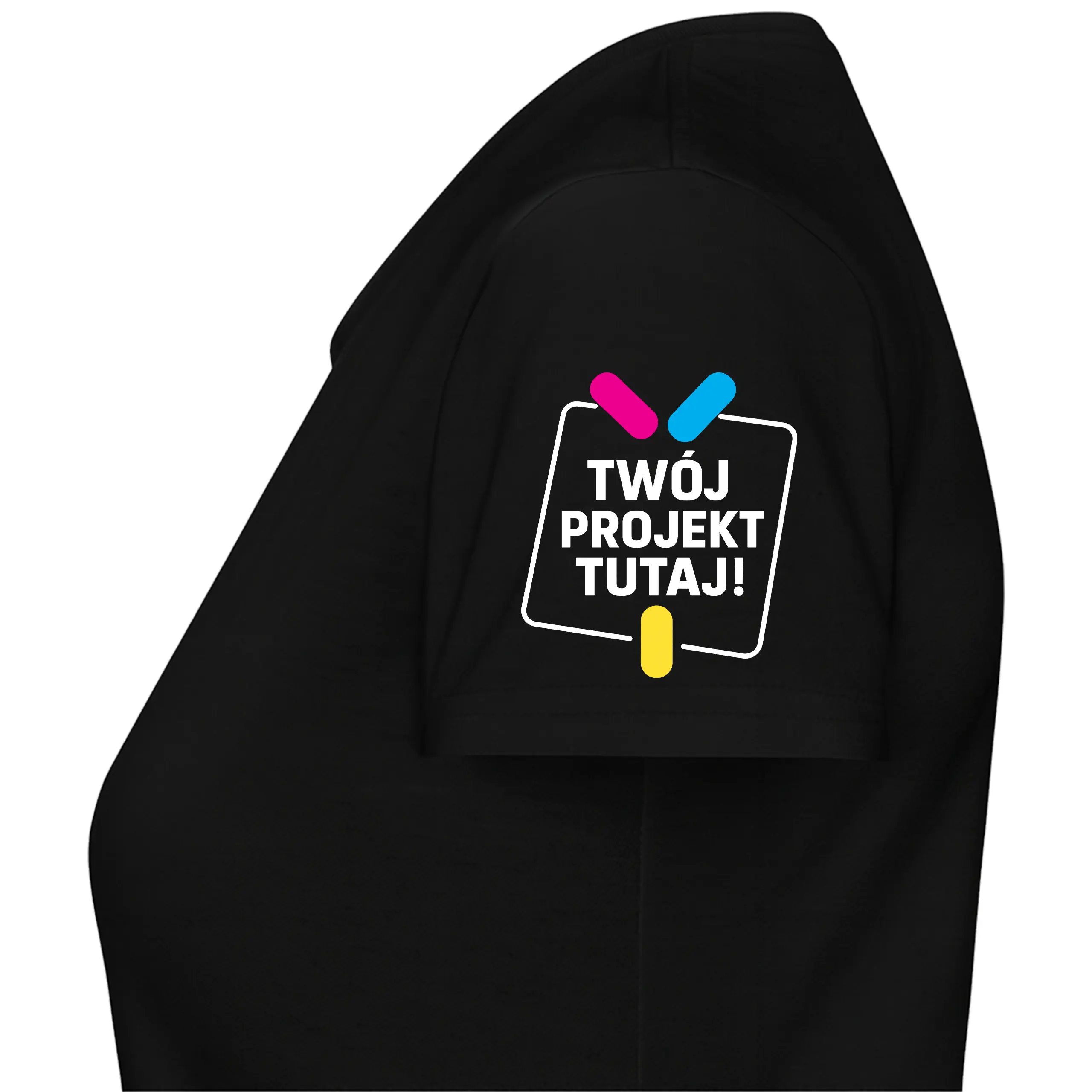 Koszulka damska z własnym nadrukiem-190g - obrazek 4