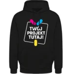 Bluza z kapturem z własnym nadrukiem