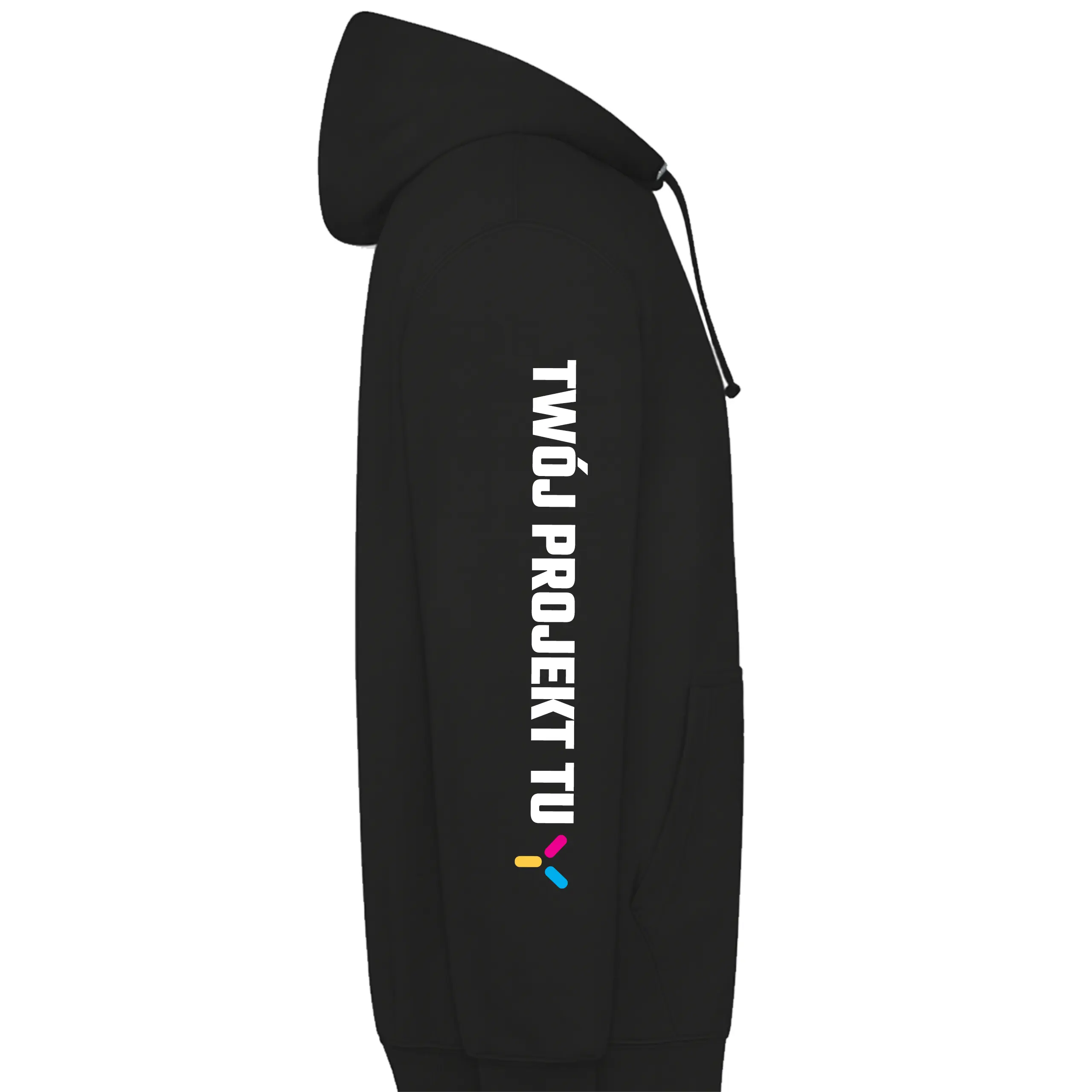 Bluza męska z kapturem z własnym nadrukiem lub haftem