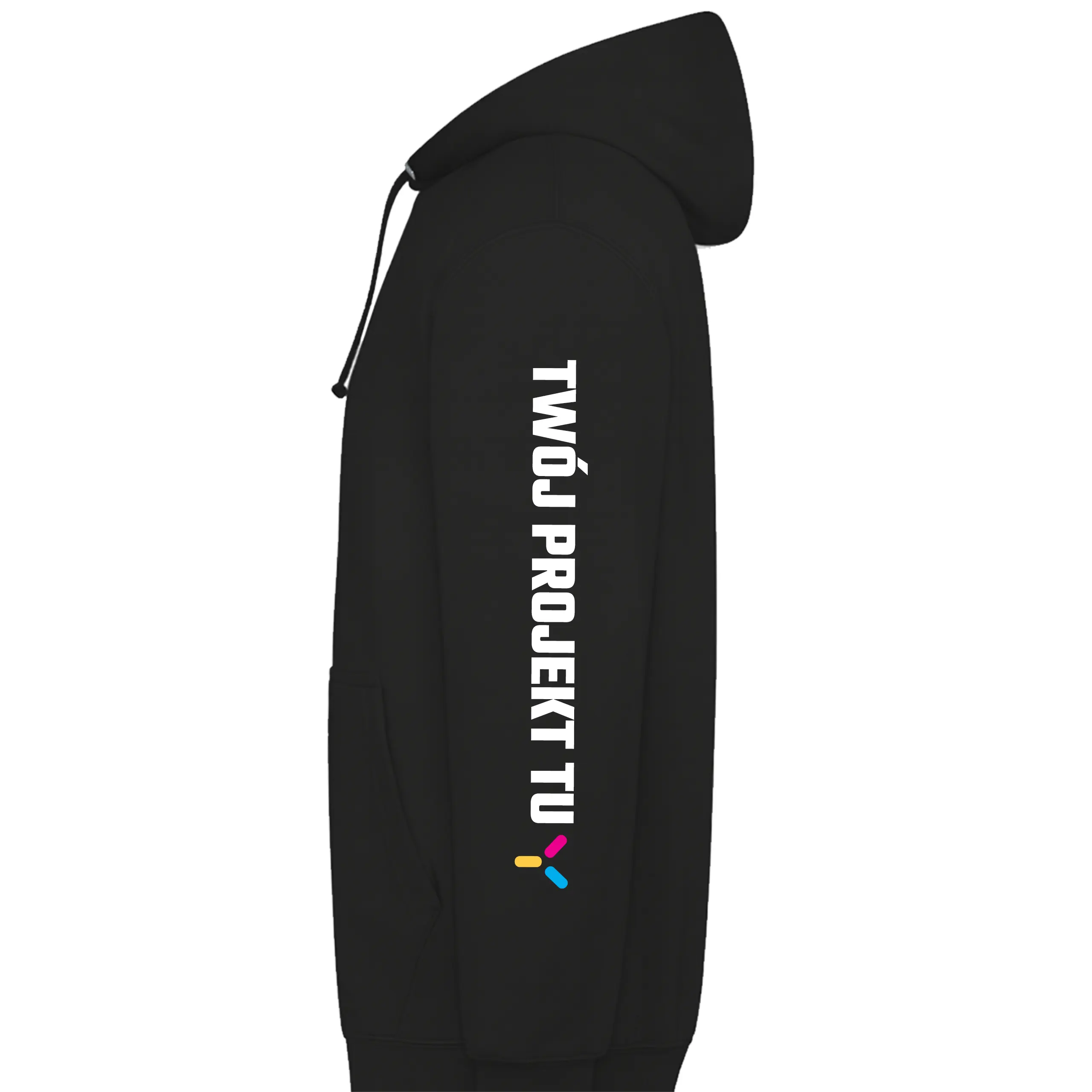 Bluza męska z kapturem z własnym nadrukiem lub haftem