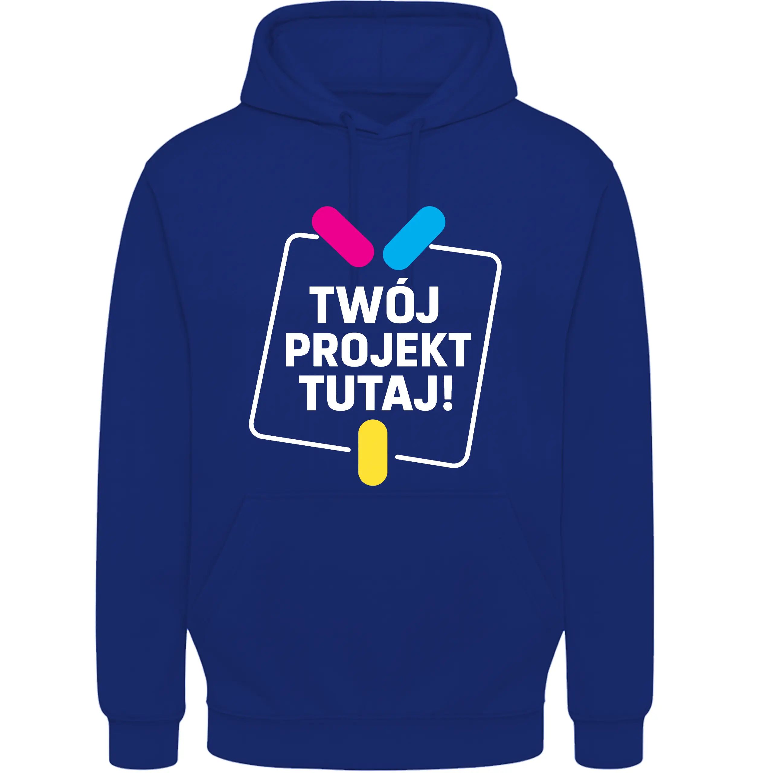 Bluza męska z kapturem z własnym nadrukiem lub haftem - obrazek 7