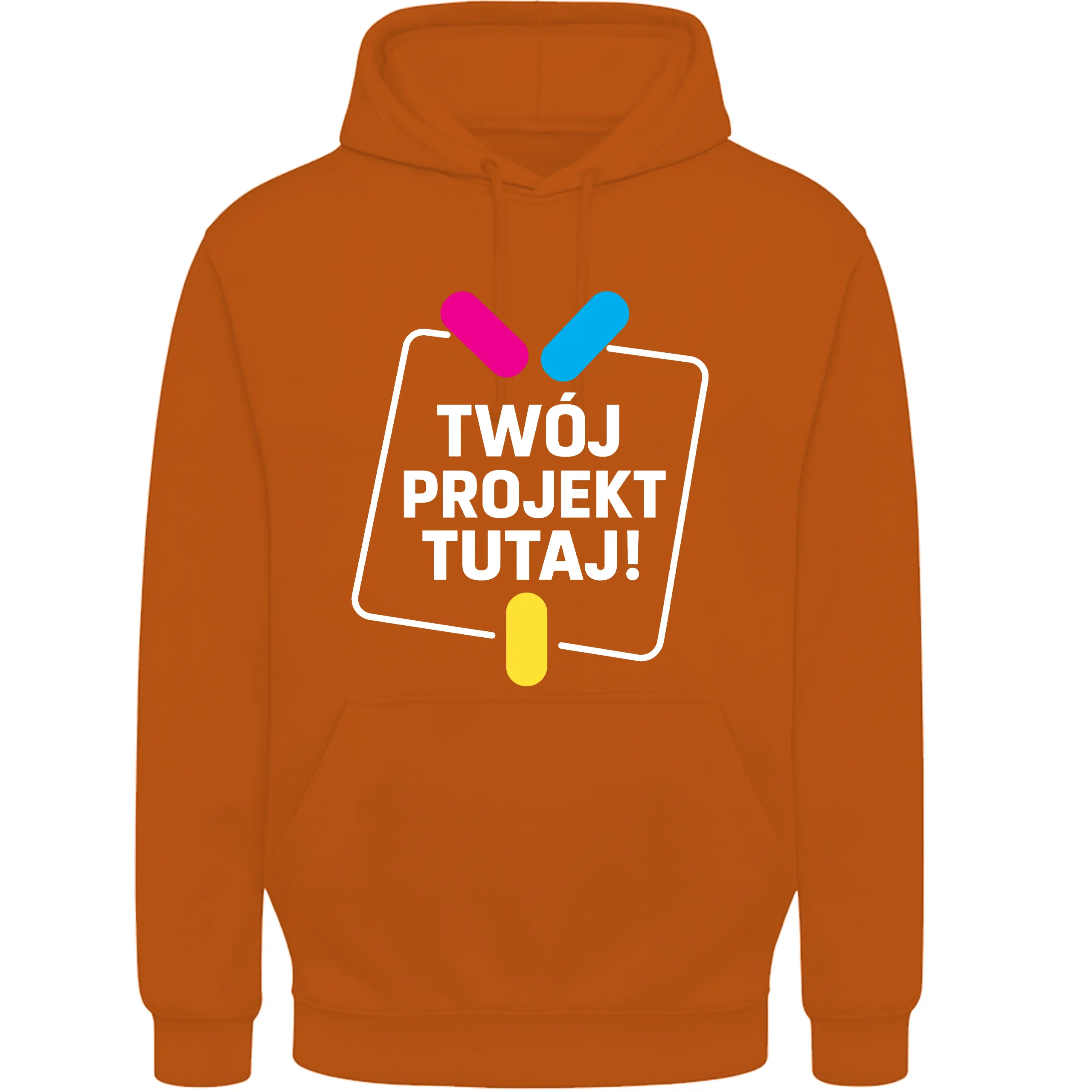 Bluza męska z kapturem z własnym nadrukiem lub haftem - obrazek 8