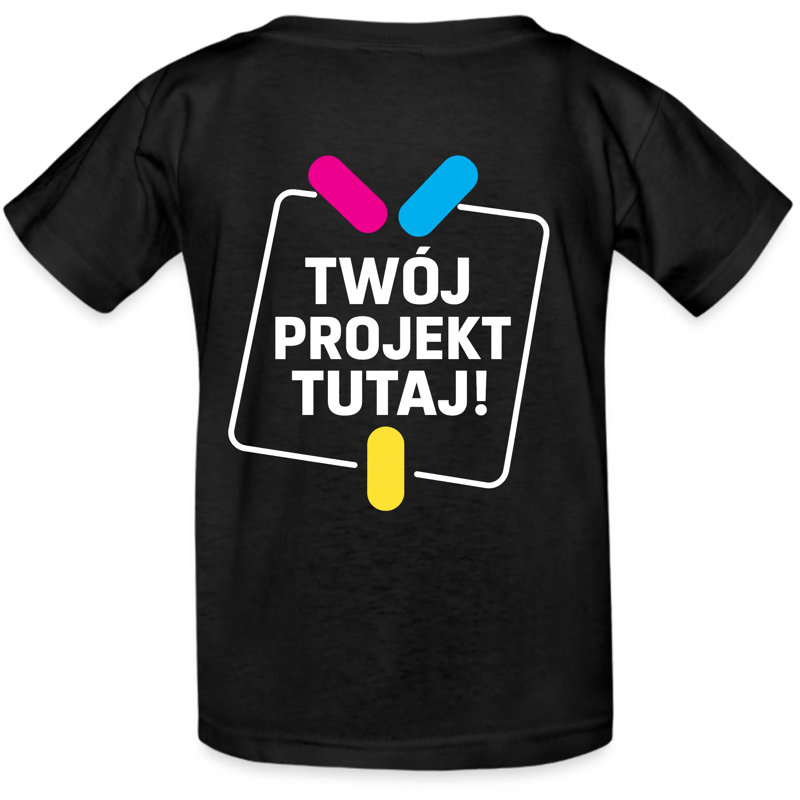 Dziecięca koszulka z własnym nadrukiem lub haftem