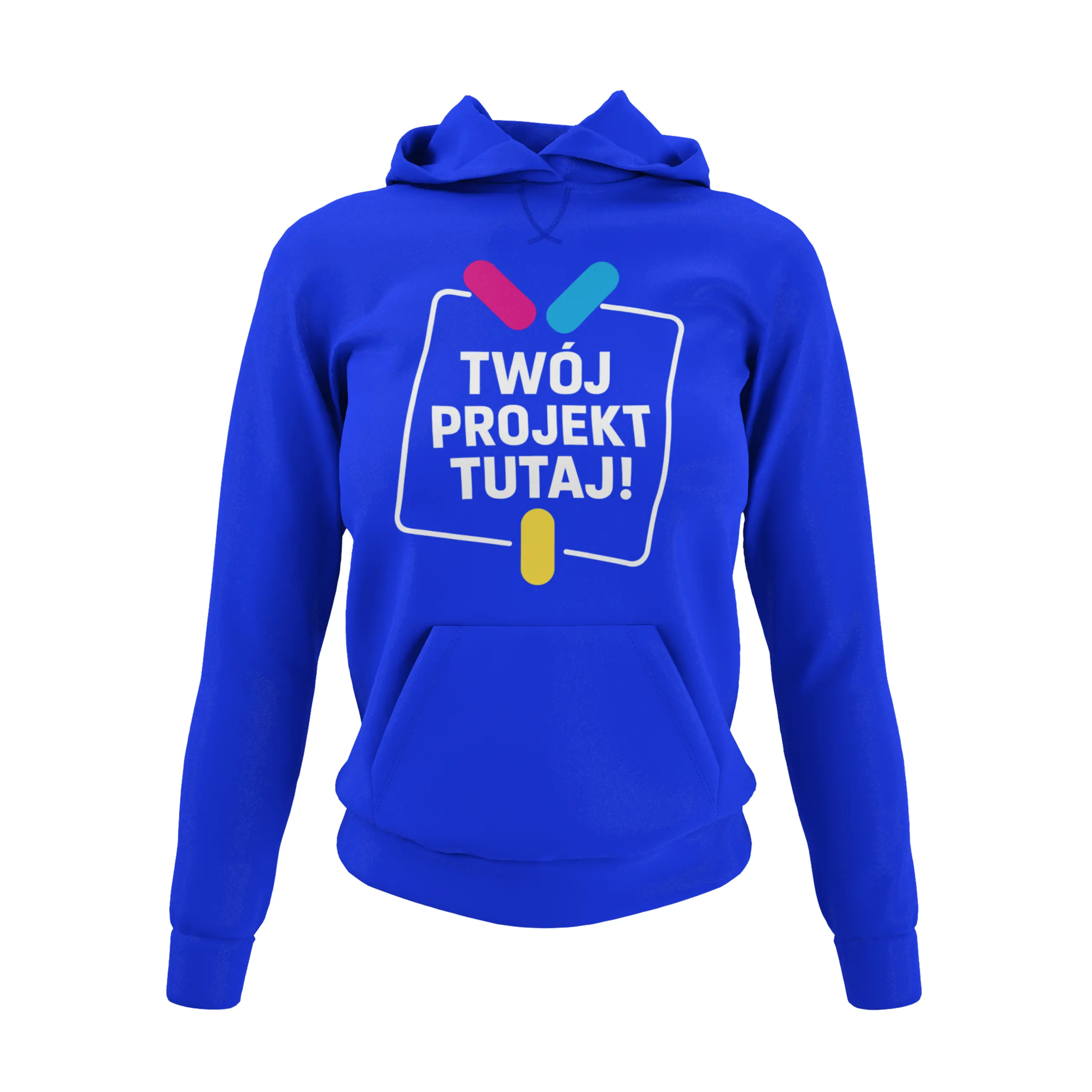 Bluza damska z kapturem z własnym nadrukiem lub haftem - obrazek 5