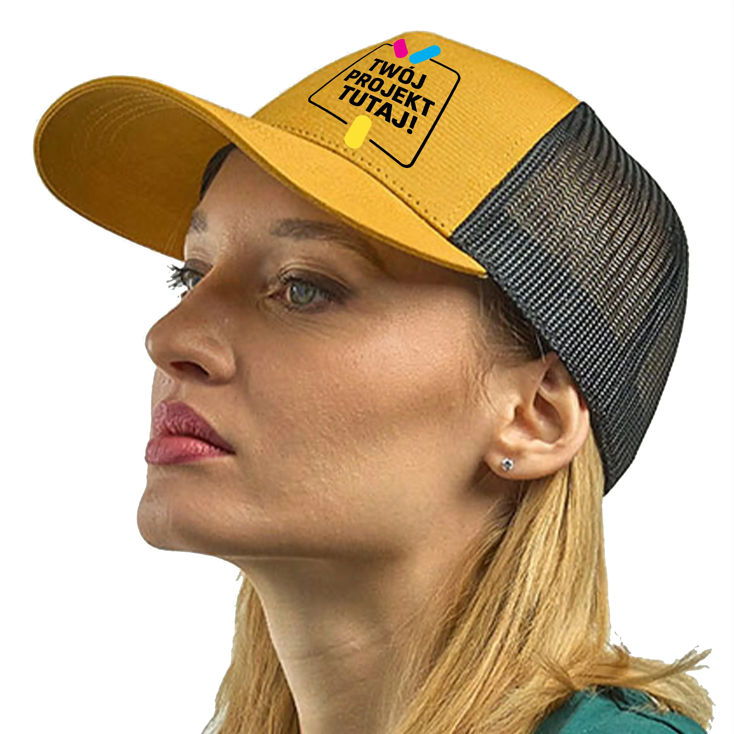 Czapka z daszkiem Rapper Cotton Cap z własnym nadrukiem