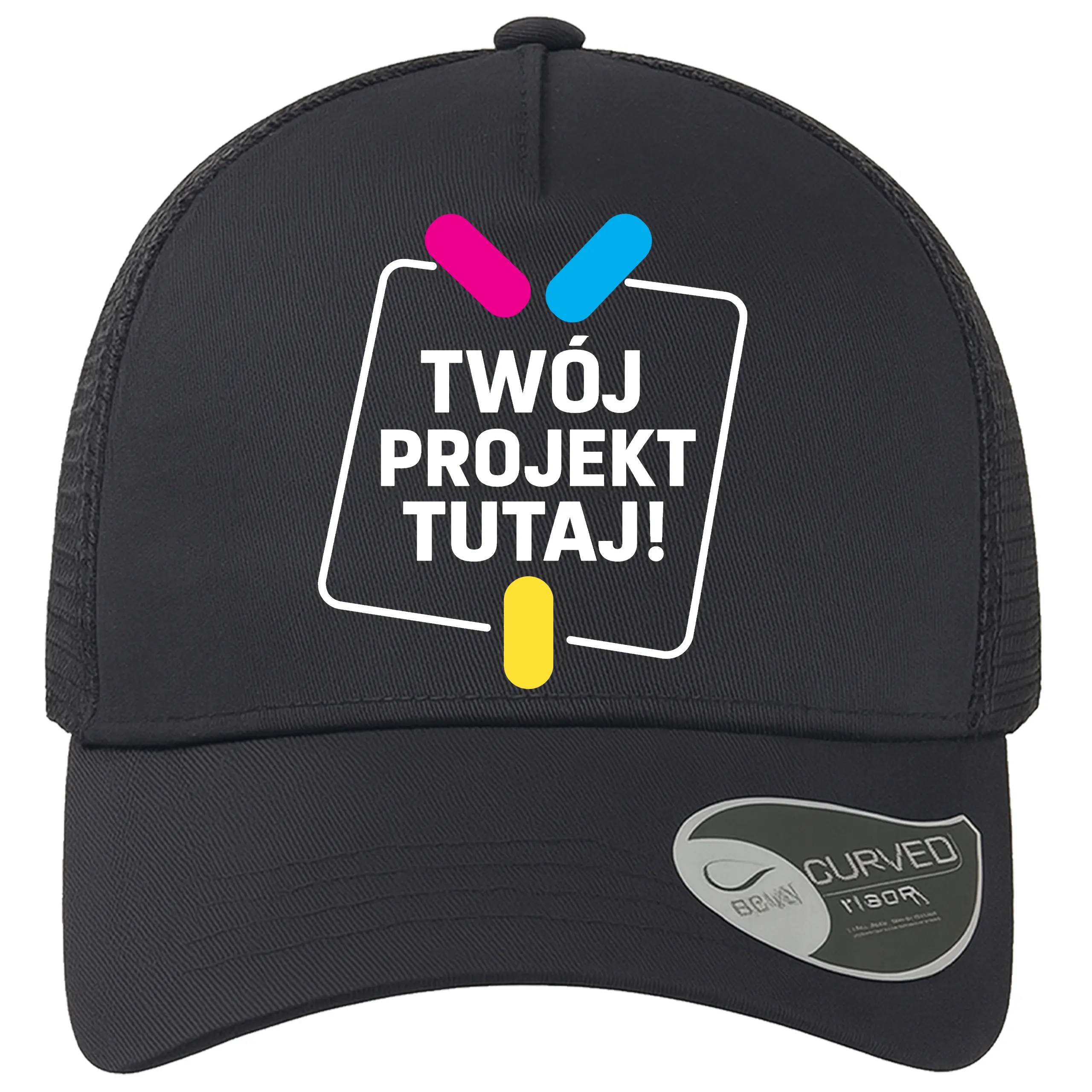 Czapka z daszkiem Rapper Cotton Cap z własnym nadrukiem