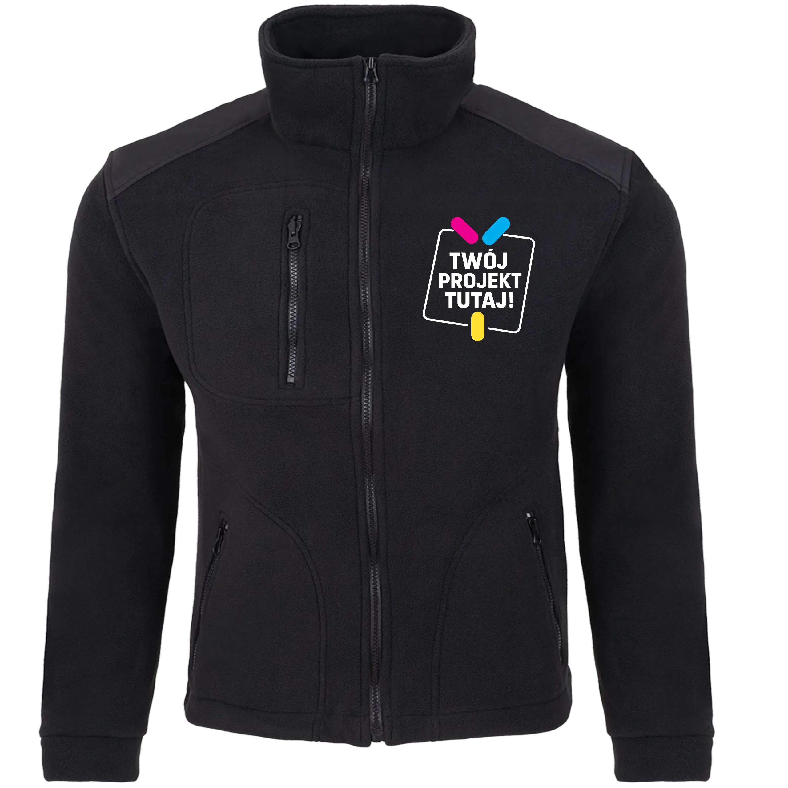 Polar z ochronnymi wstawkami z własnym nadrukiem lub hafem RÓŻNE KOLORY - obrazek 5