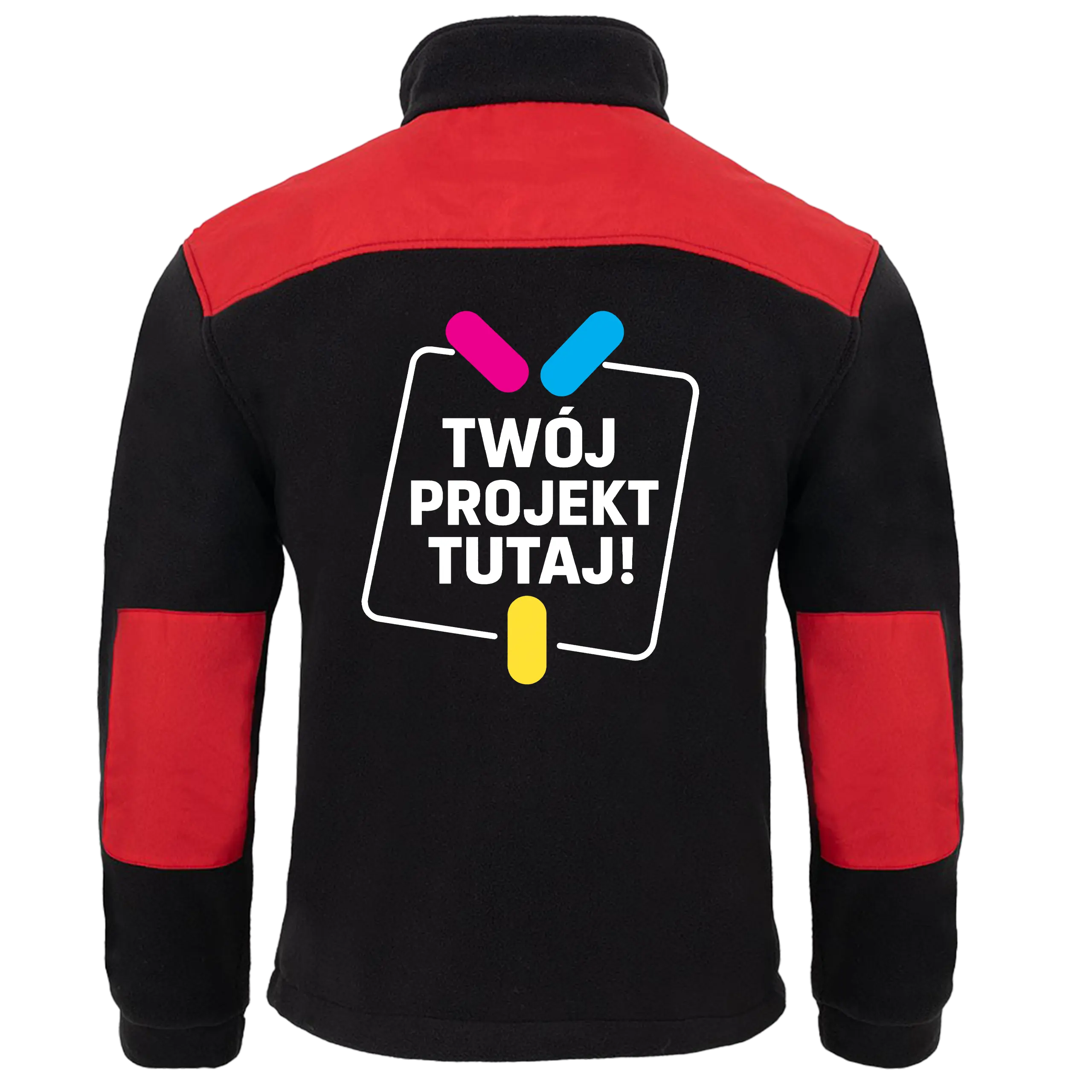 Polar z ochronnymi wstawkami z własnym nadrukiem lub hafem RÓŻNE KOLORY