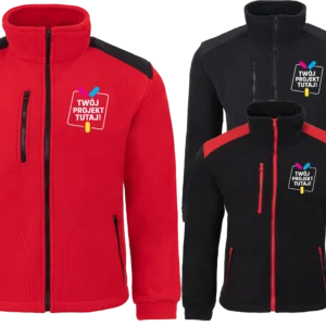 Polar z ochronnymi wstawkami z własnym nadrukiem lub hafem RÓŻNE KOLORY