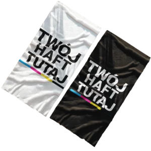 Ręcznik z własnym haftem 50x100cm