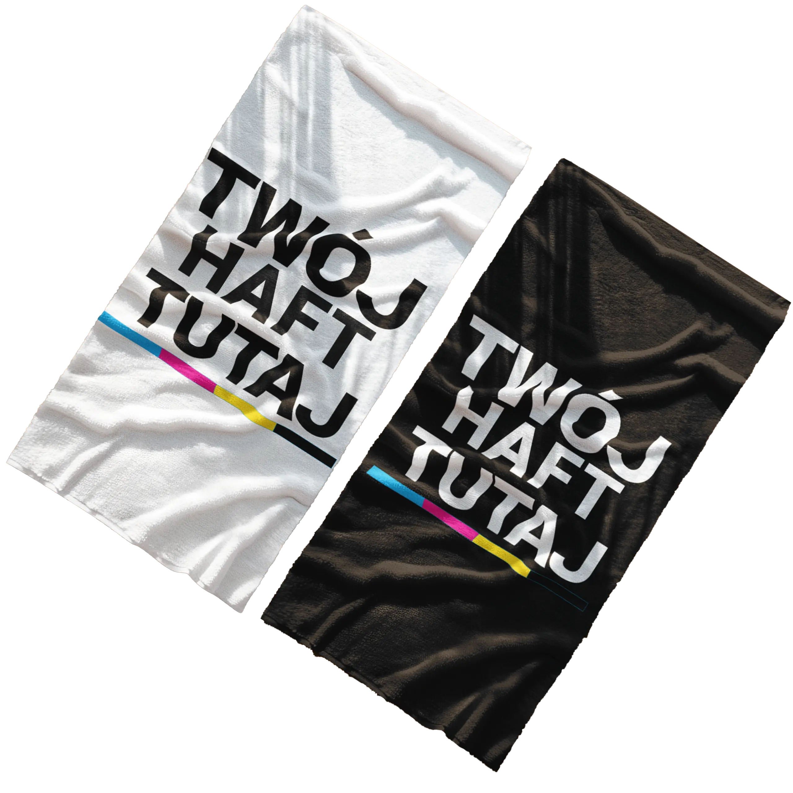 Ręcznik z własnym haftem 50x100cm