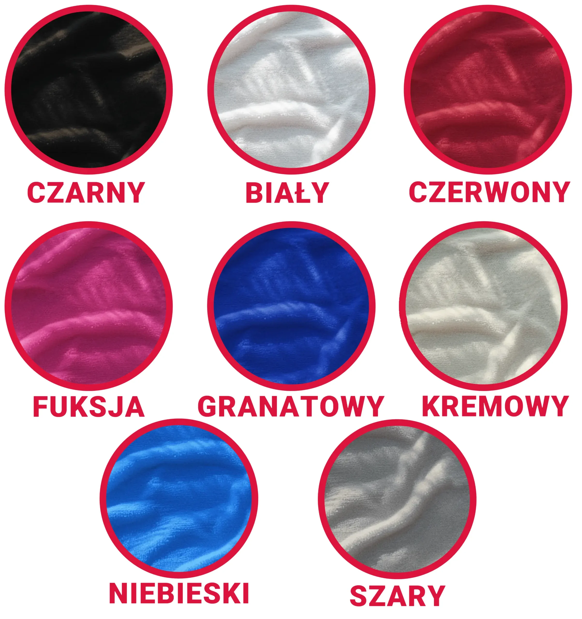 Ręcznik z własnym haftem 50x100cm