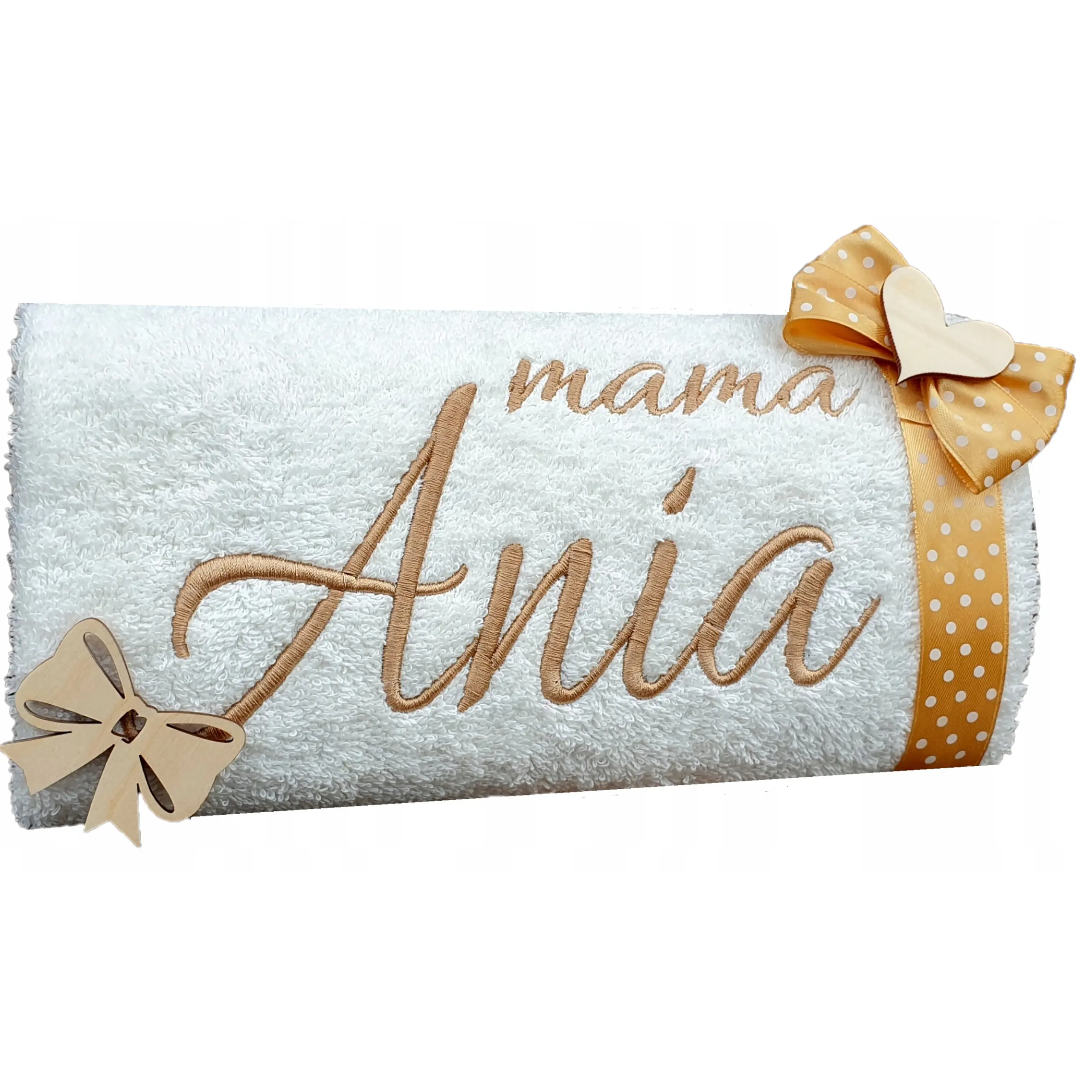 Ręcznik z własnym haftem 50x100cm - obrazek 4