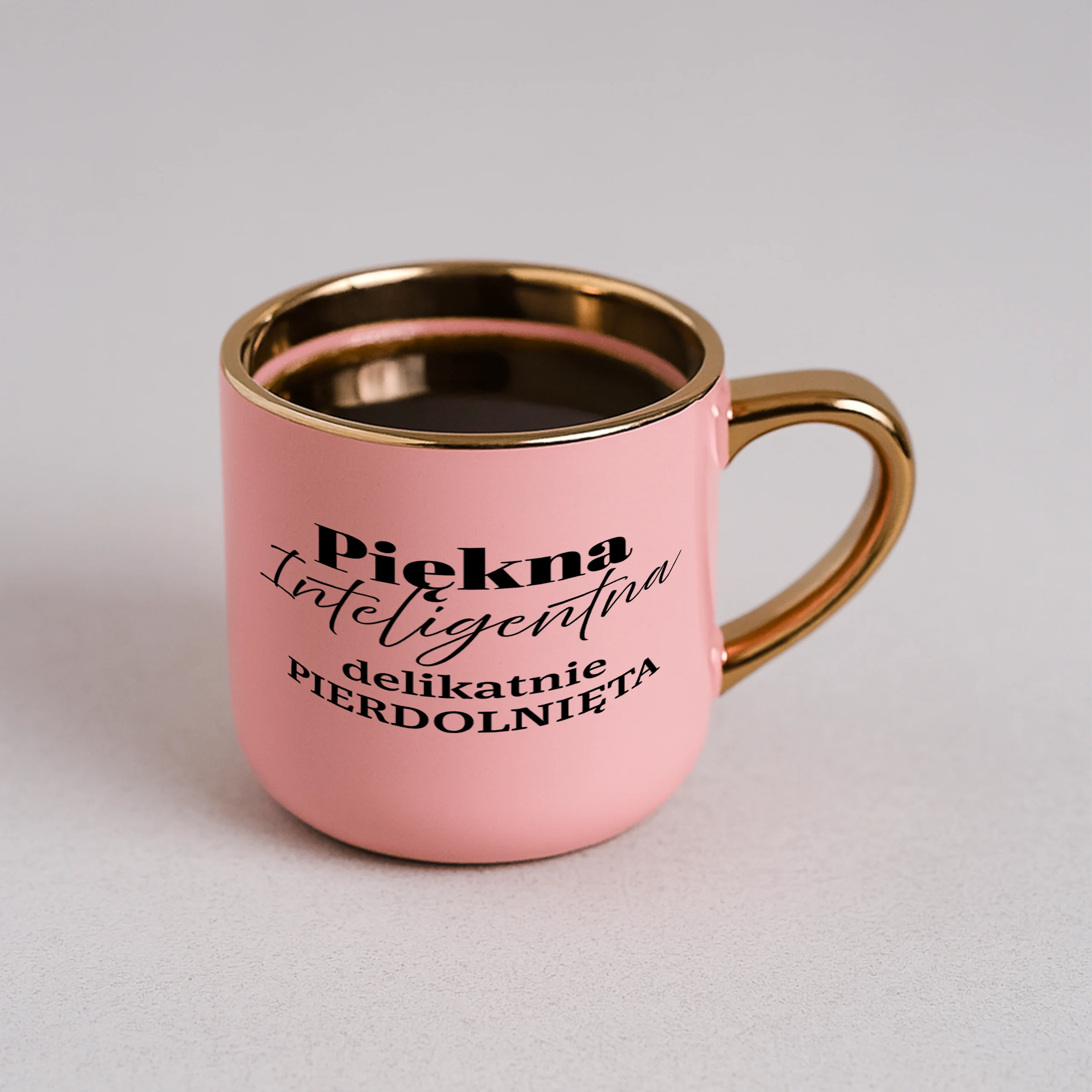 Kubek piękna inteligentna delikatnie pierdolnięta ELEGANT - obrazek 3