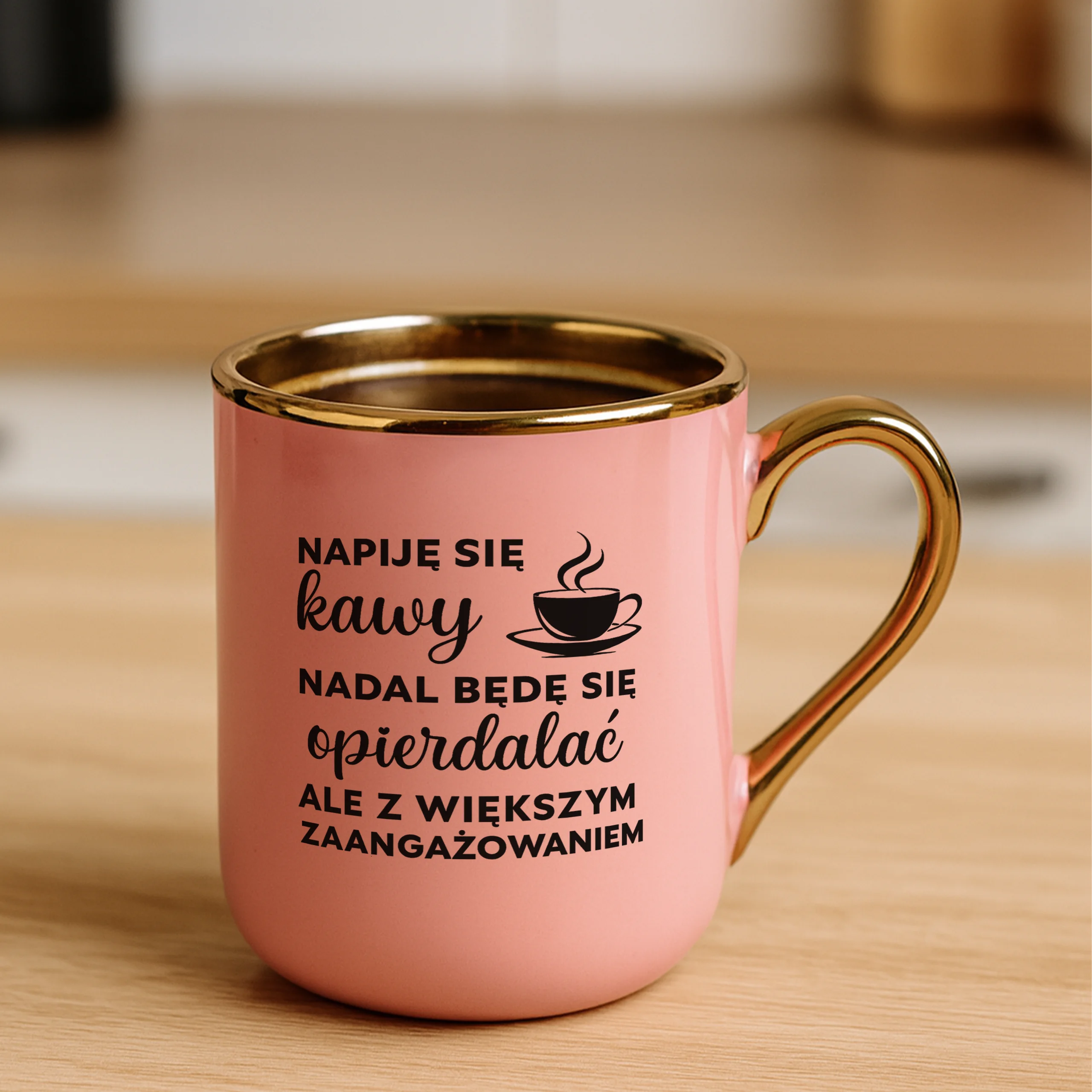 Kubek napiję się kawy nadal będę się opierdalać ale z większym zaangażowaniem - obrazek 3