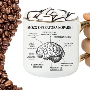 Kubek mózg operatora koparki ELEGANT