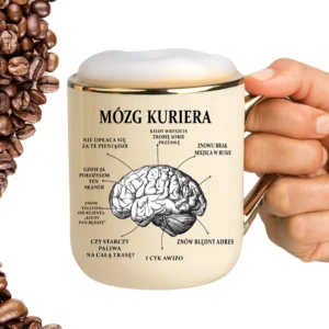 Kubek mózg kuriera ELEGANT