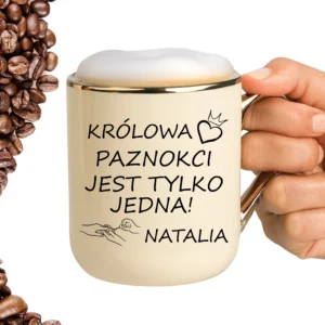 Kubek królowa paznokci jest tylko jedna Natalia ELEGANT