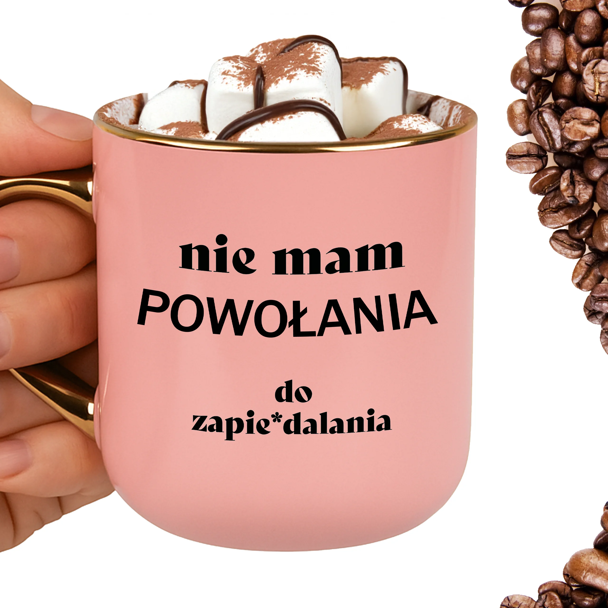 Kubek nie mam powołania do zapie*dalania ELEGANT - obrazek 2