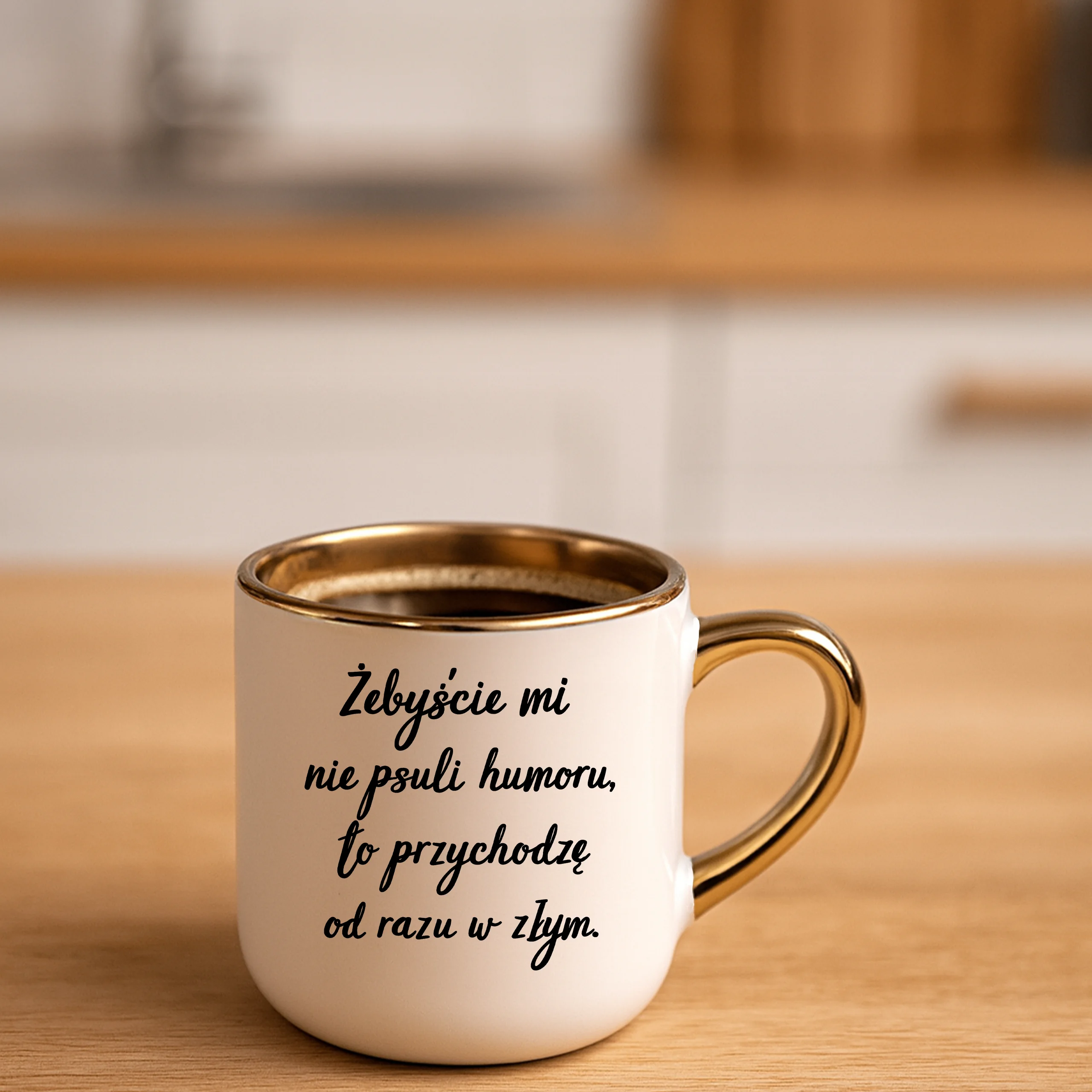 Kubek żebyście mi nie psuli humoru to przychodzę od razu w złym ELEGANT - obrazek 4