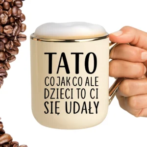 Kubek tato co jak co dzieci to ci się udały ELEGANT