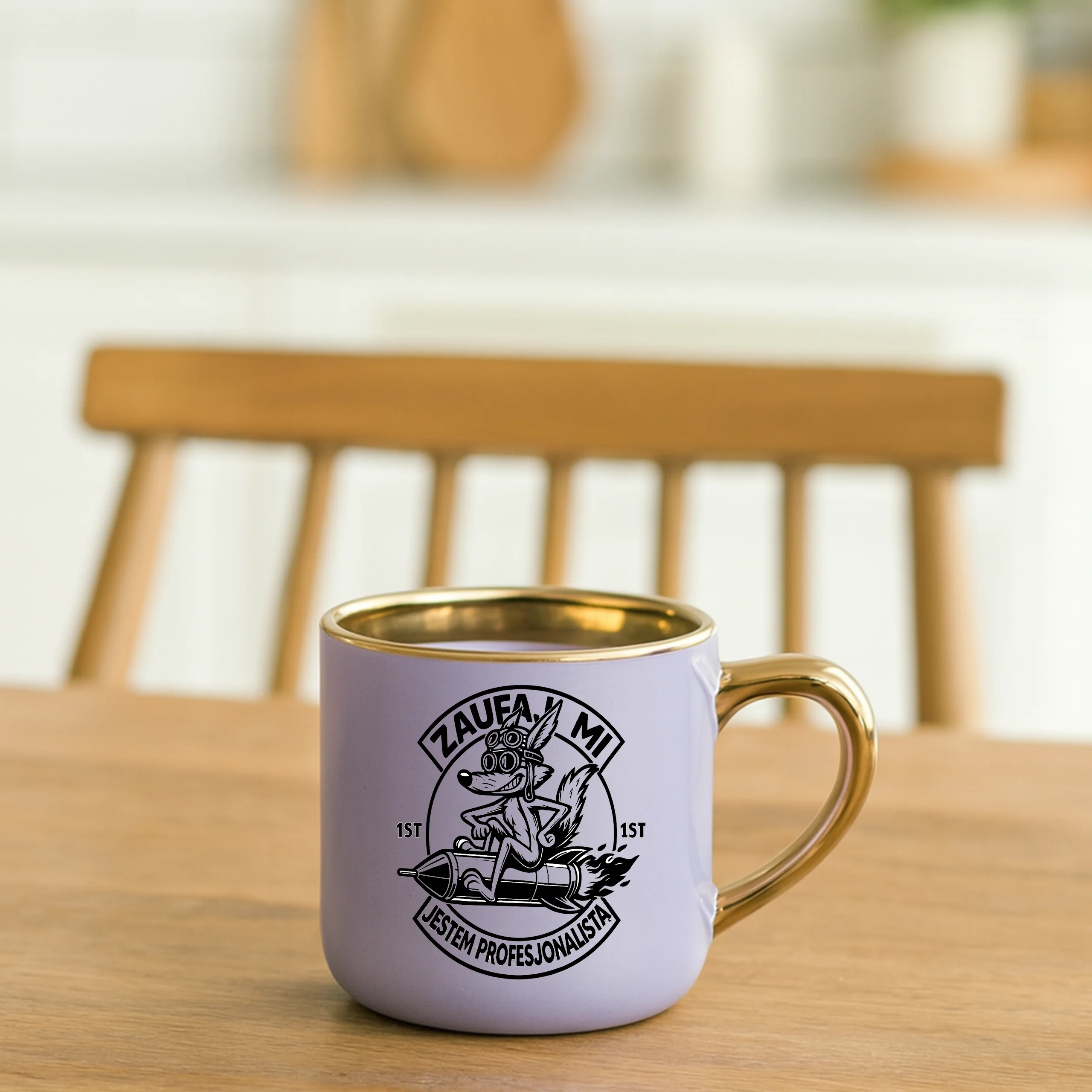 Kubek zaufaj mi jestem profesjonalistą ELEGANT - obrazek 4
