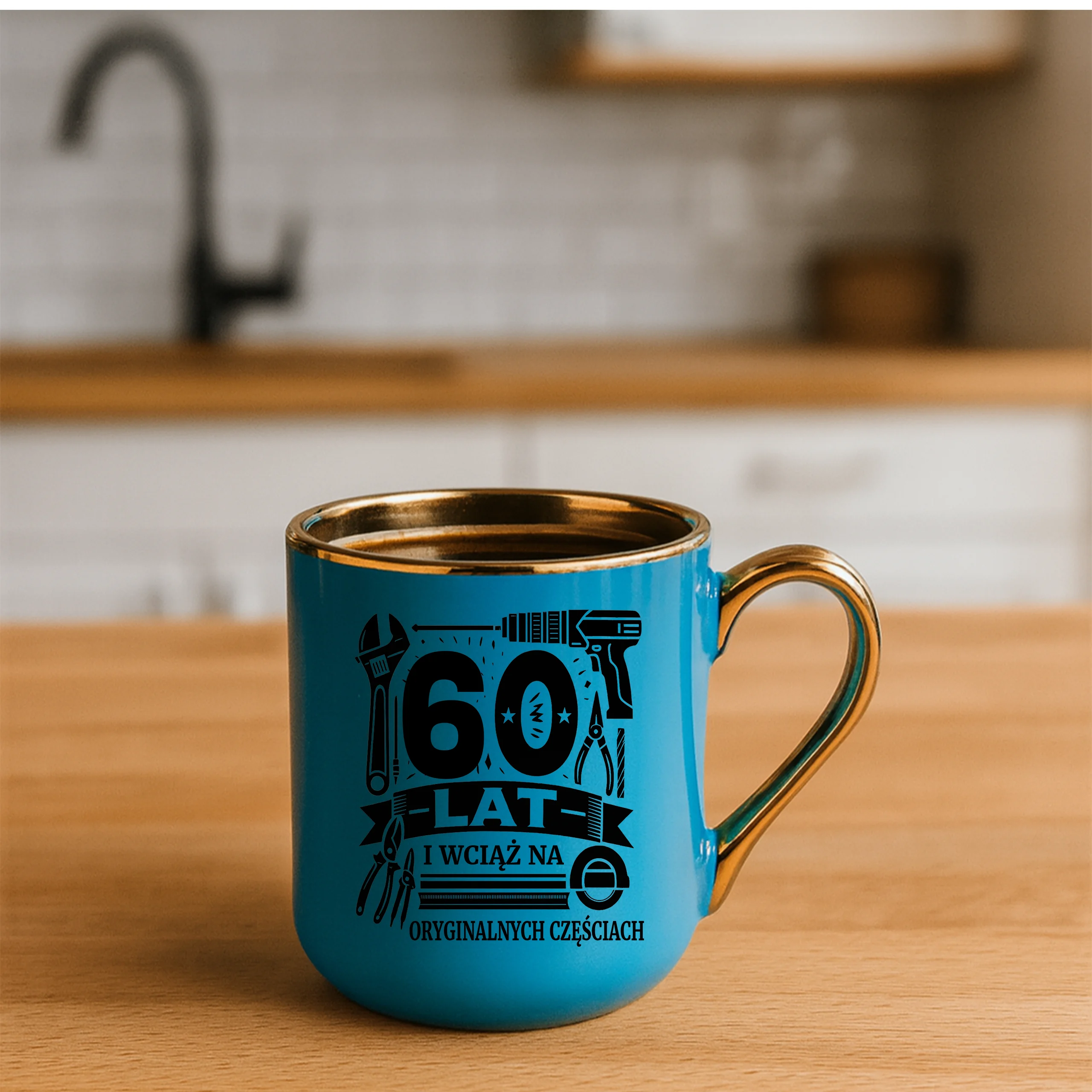 Kubek 60 lat i wciąż na oryginalnych częściach ELEGANT - obrazek 3