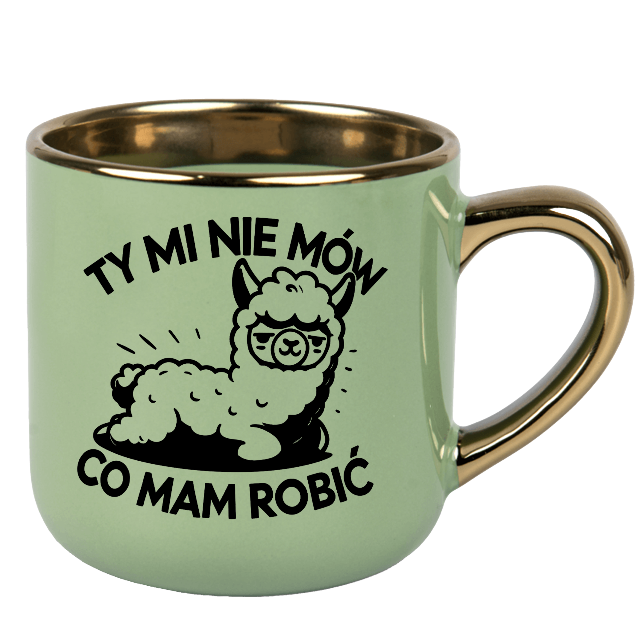 Kubek ty mi nie mów co mam robić ELEGANT